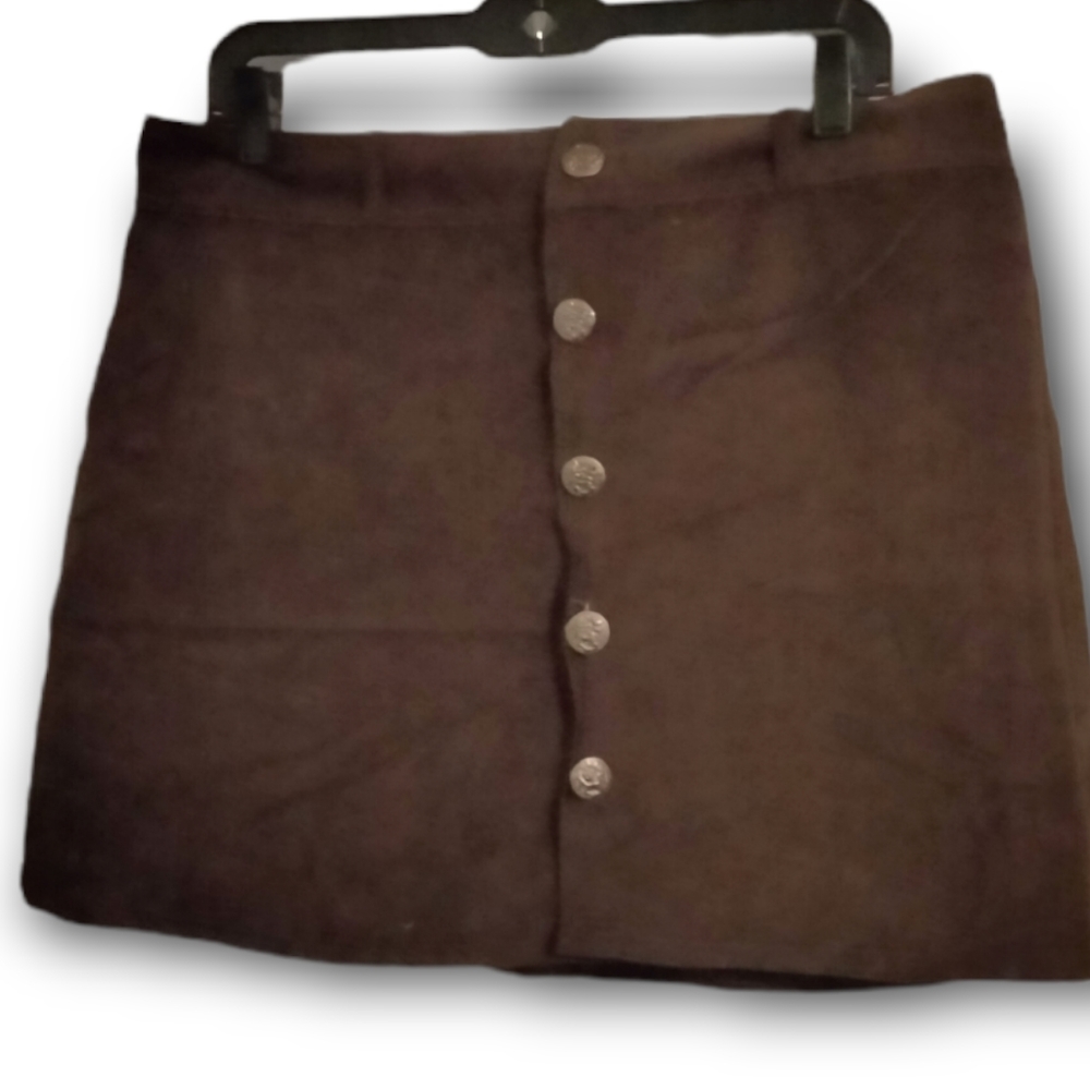 NWT Carve Designs Booty Corduroy Brown Short Skirt Button Front Size 10 …